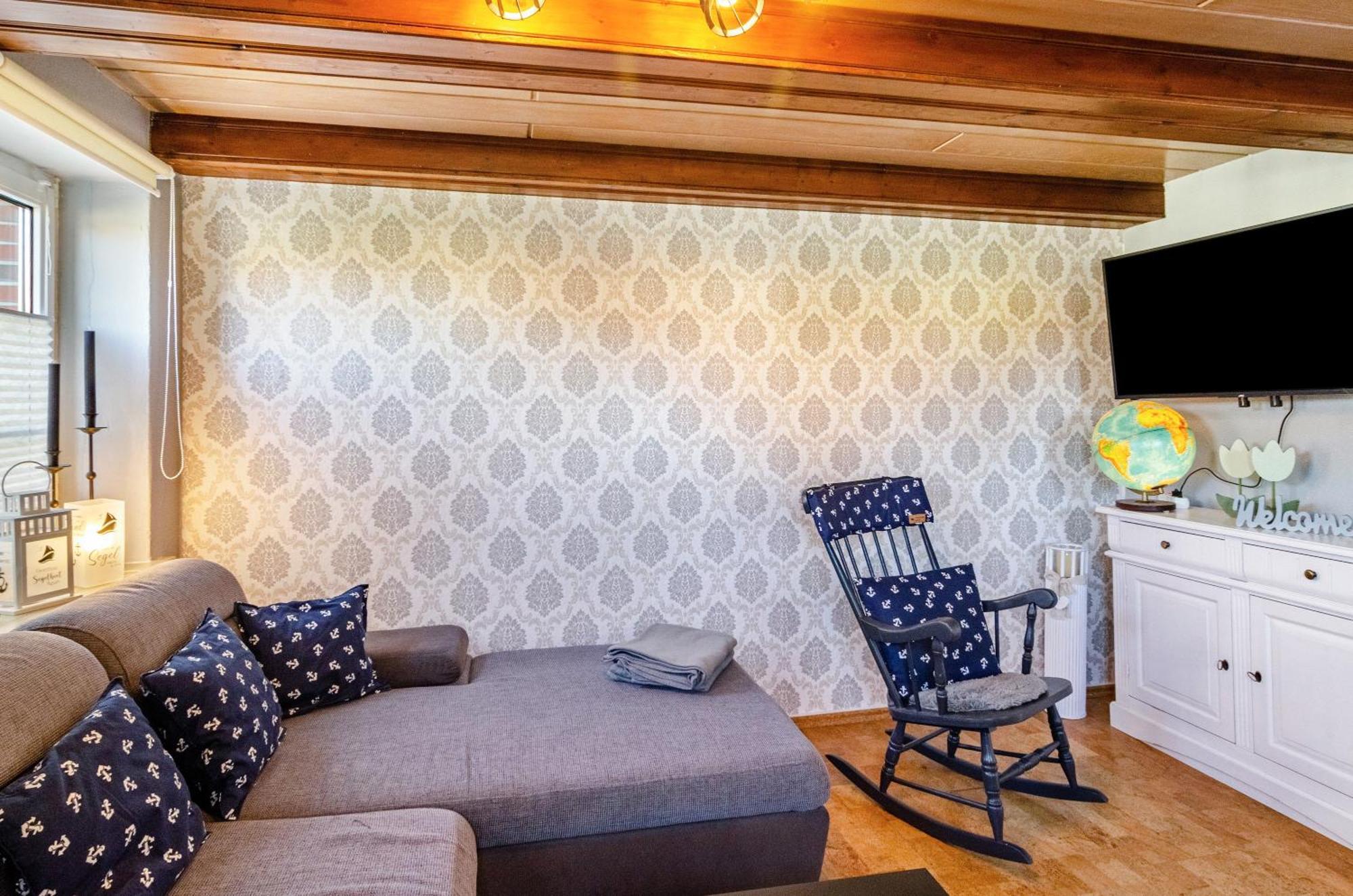 Ferienhaus Segelboot ครุมเฮิร์น ภายนอก รูปภาพ