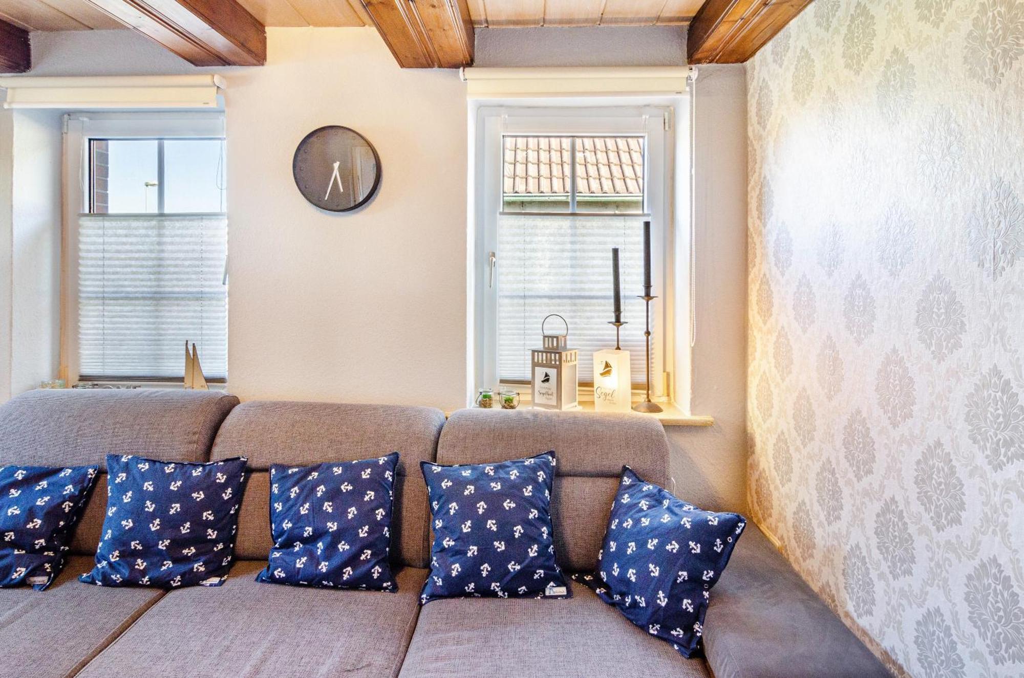 Ferienhaus Segelboot ครุมเฮิร์น ภายนอก รูปภาพ